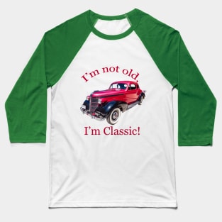 1937 Pontiac Coupe Baseball T-Shirt